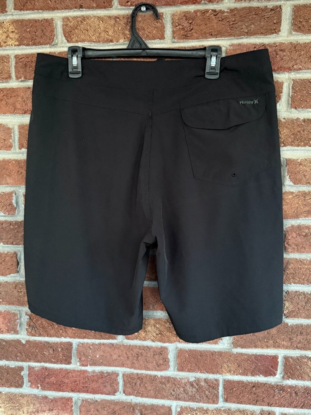 hurley board shorts * black size 36 * euc * mens - Picture 5 of 7